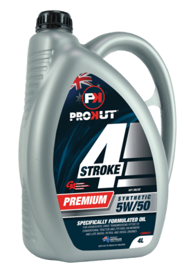 PROKUT Premium Synthetic 5W/50, 4-Stroke Oil - 4 litre Container