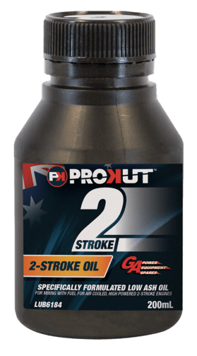 PROKUT Low Ash 2-Stroke Engine Oil - 200 ml Bottle