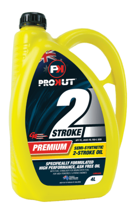 PROKUT Premium Semi-Synthetic Ash Free 2-Stroke Oil - 4 Litre Container