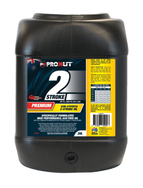 PROKUT Premium Semi-Synthetic Ash Free 2-Stroke Oil - 20 Litre Drum