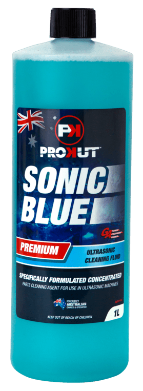 PROKUT Sonic Blue Premium Quality Ultrasonic Cleaning Fluid 1 Litre Bottle