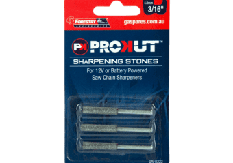 PROKUT Smooth Shank 3/16" Grinding Stones (Pack of 3)
